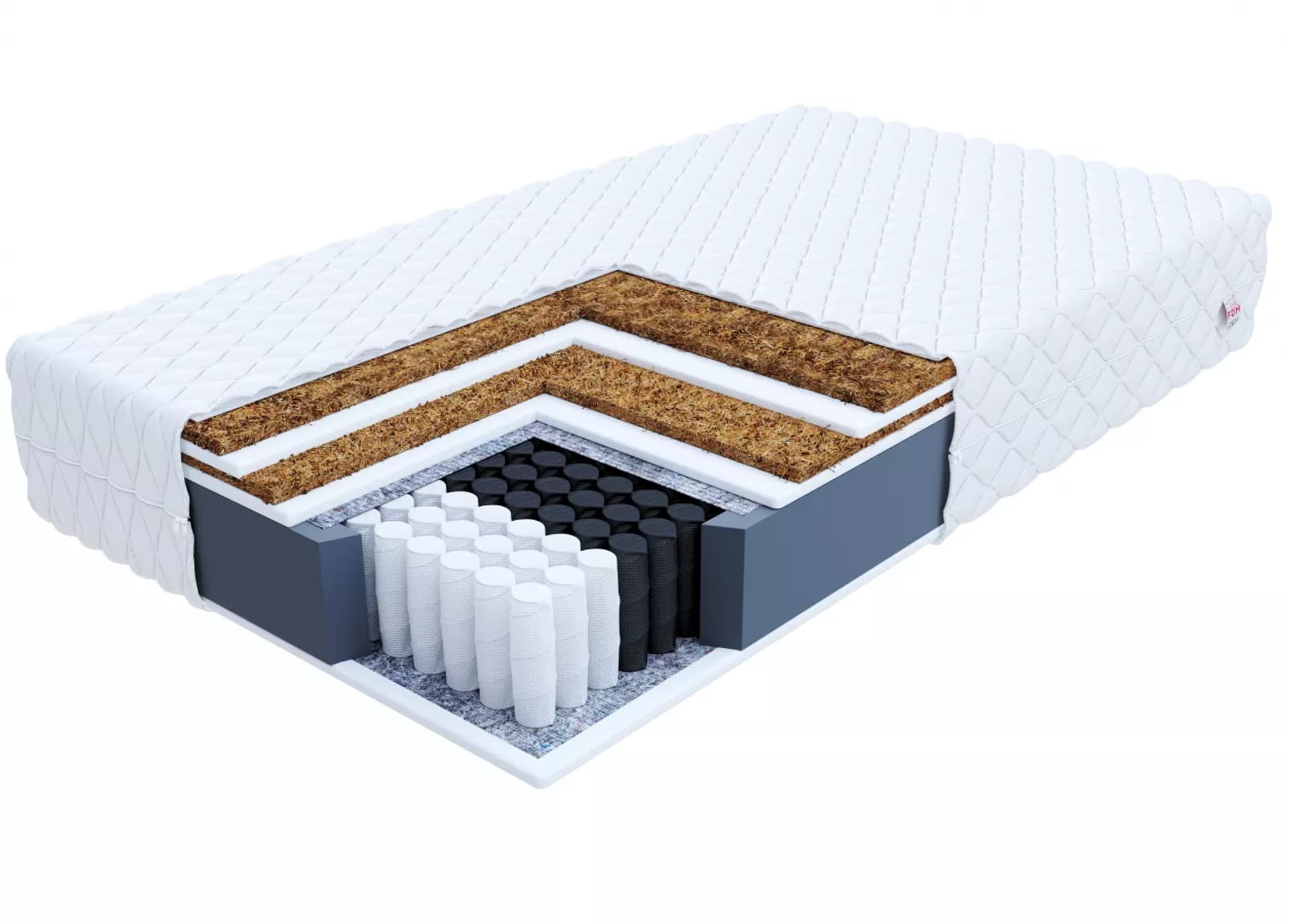 Materac kieszeniowy FAMILY MAX DOUBLE - 200 x 200