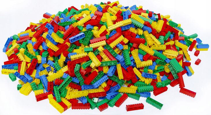 Hemar klocki konstrukcyjne K1, 5 kg ok 2200 el luz