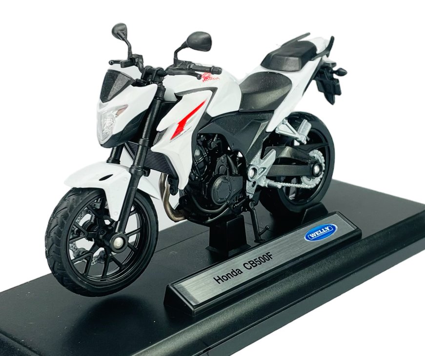 WELLY HONDA CB500F 1:18 MOTOCYKL NOWY METALOWY MODEL