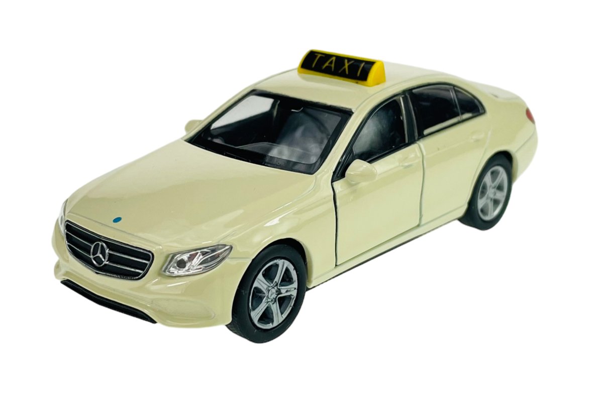 WELLY 2016 MERCEDES-BENZ KLASA E W213 TAXI 1:34 SAMOCHÓD NOWY METALOWY MODEL