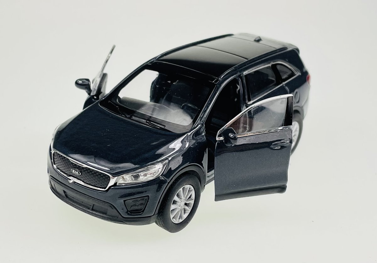 WELLY KIA SORENTO CIEMNO NIEBIESKI 1:34 SAMOCHÓD NOWY METALOWY MODEL