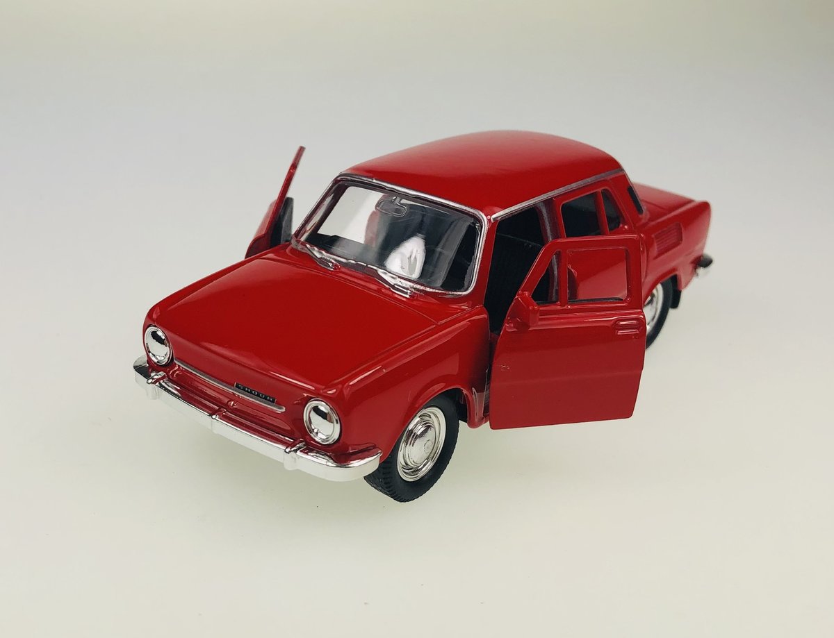 WELLY SKODA 100 CZERWONY 1:34