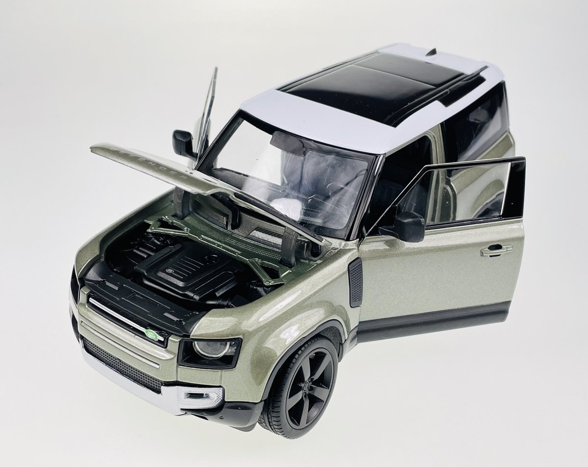 WELLY 2020 LAND ROVER DEFENDER ZIELONY 1:26 SAMOCHÓD NOWY METALOWY MODEL