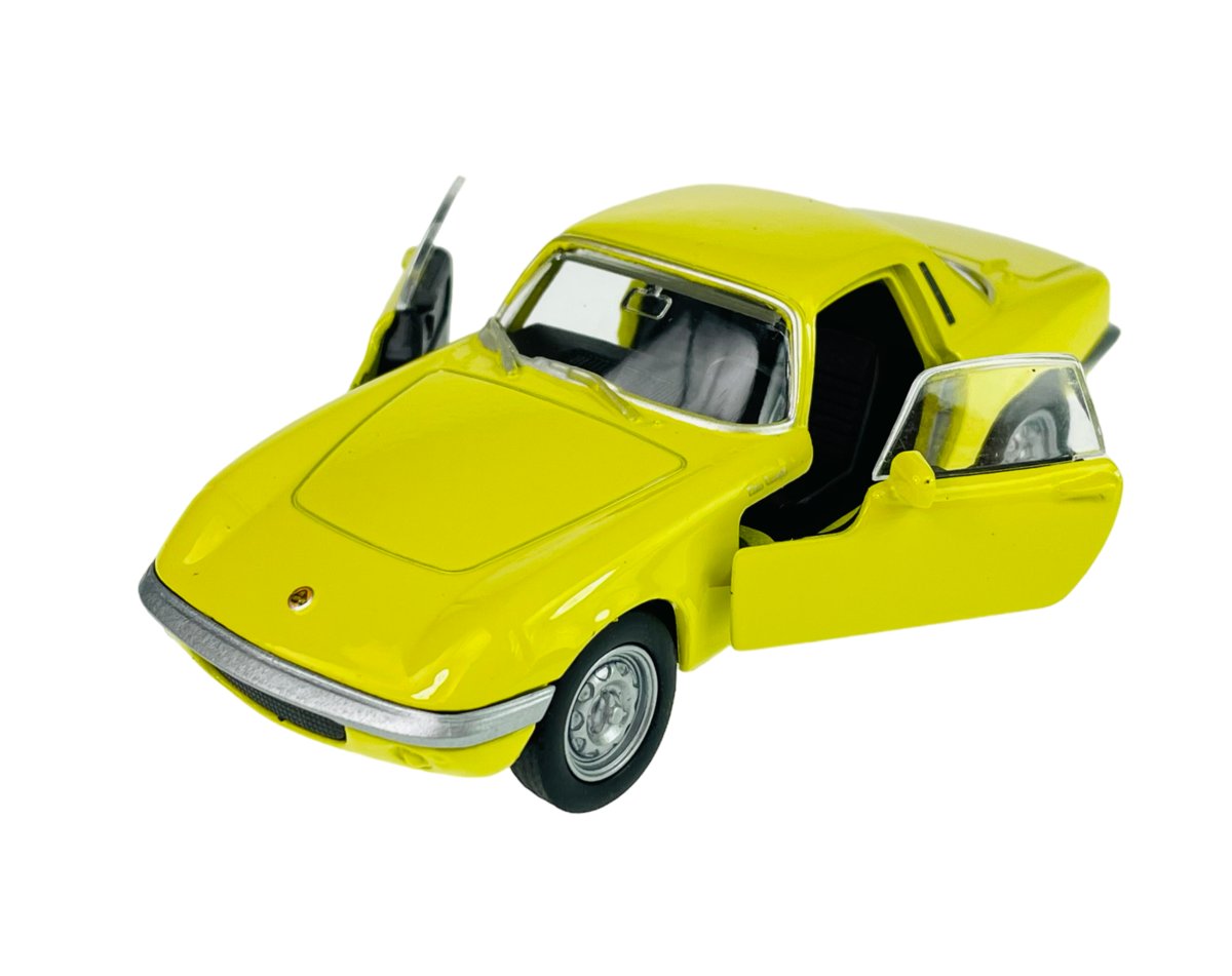 WELLY OLD TIMER 1965 LOTUS ELAN ŻÓŁTY 1:34 SAMOCHÓD NOWY METALOWY MODEL