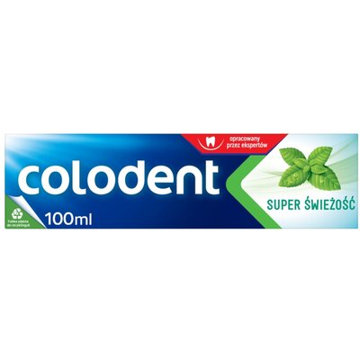 Фото - Зубна паста / ополіскувач Colgate COLODENT Super Świeżość - 100ml >> 0zł za wysyłkę przy zakupach od 149 zł << 