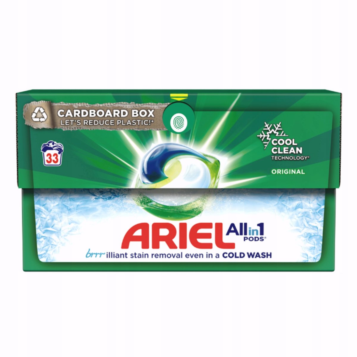 ARIEL 33SZT ALLIN1 PODS BOX KAPSUŁKI D/PR. ORIGINAL /311 /K-T