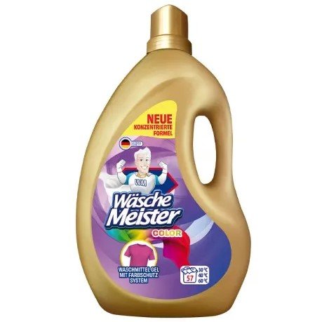 Wasche Meister 2L Gold Gel D/Pr. Color /687