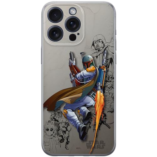 Etui dedykowane do Iphone 15 PRO MAX wzór:  Boba Fett 003 oryginalne i oficjalnie licencjonowane