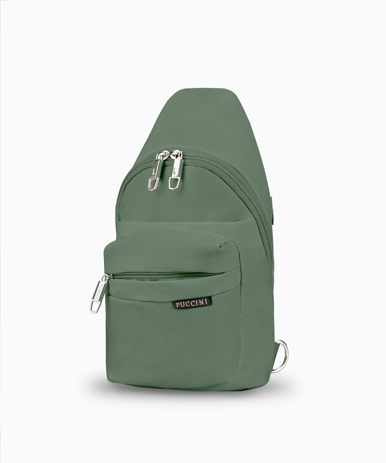 PUCCINI Plecak na jedno ramię Sling Bag - ciemnozielony