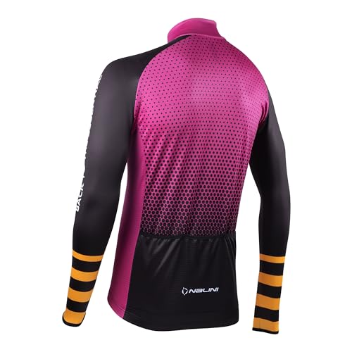 NALINI New LS Stripes Jersey Długi sweter Męski