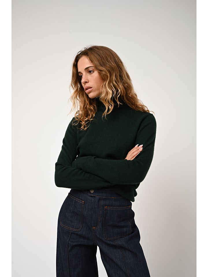 AUTHENTIC CASHMERE Kaszmirowy golf 