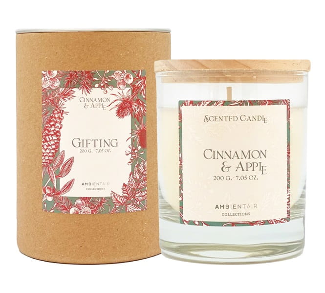 Świeca zapachowa perfumowana - Gifting Special Edition - Cinnamon & Apple - 200g