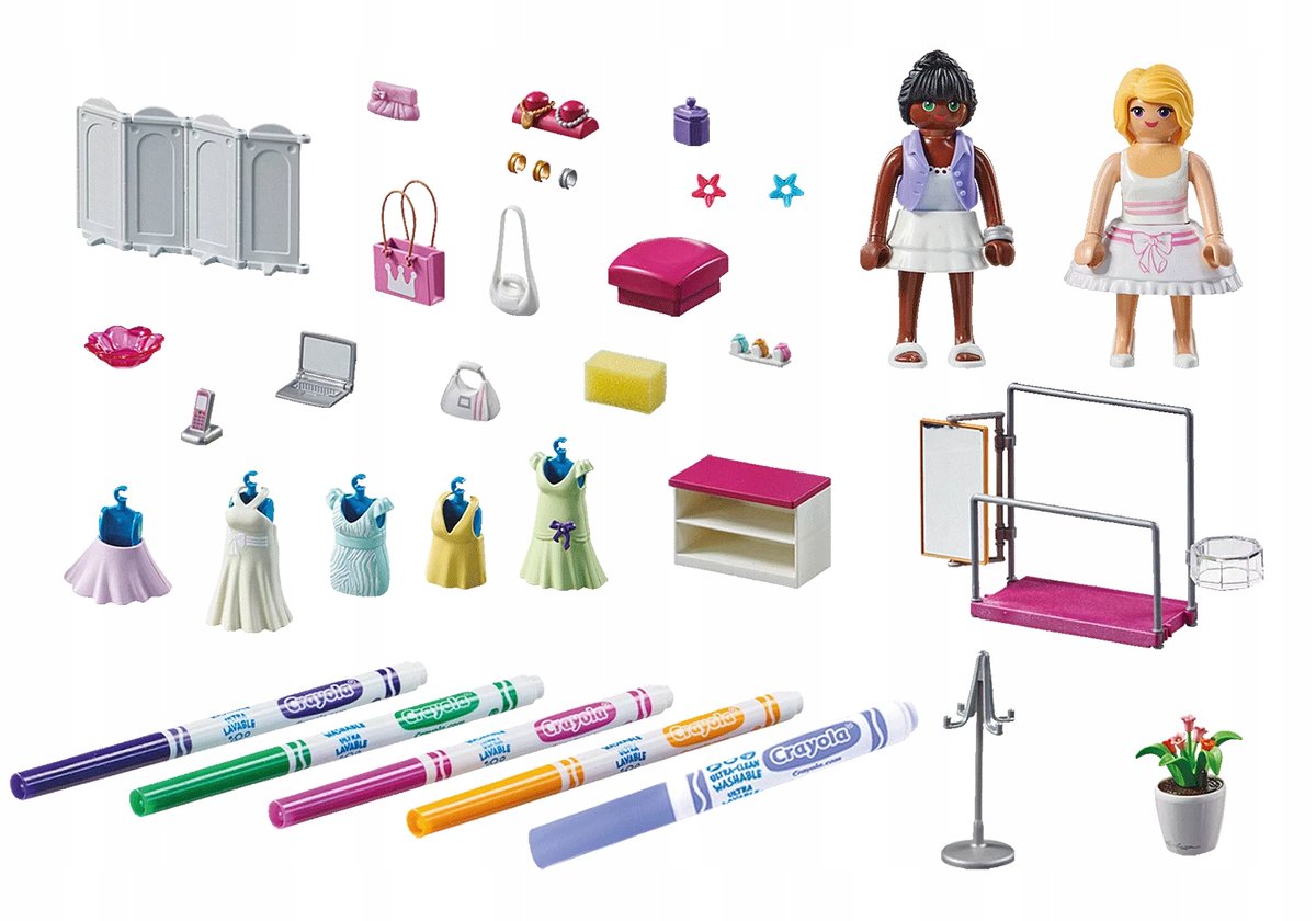 Playmobil Color Butik z odzieżą 71372 Moda