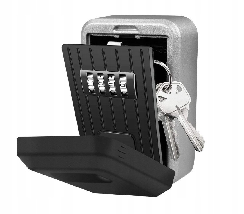 Sejf Mini Skrytka Na Klucze Karty Schowek Pancerny Na Kod Ścienny Szyfr