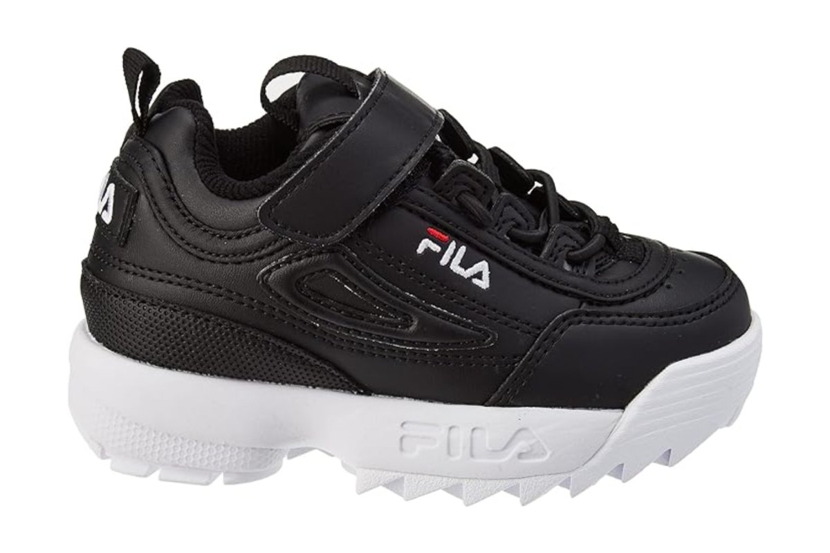 Buty dziecięce Fila Disruptor sneakersy czarne-23,5