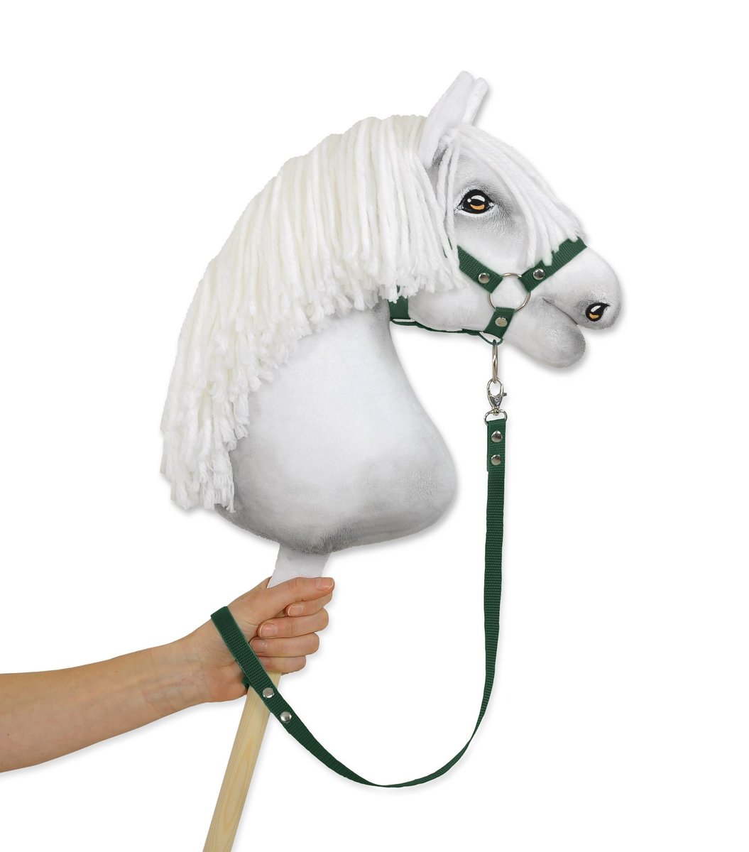 Uwiąz Dla Hobby Horse Z Taśmy – Butelkowa Zieleń