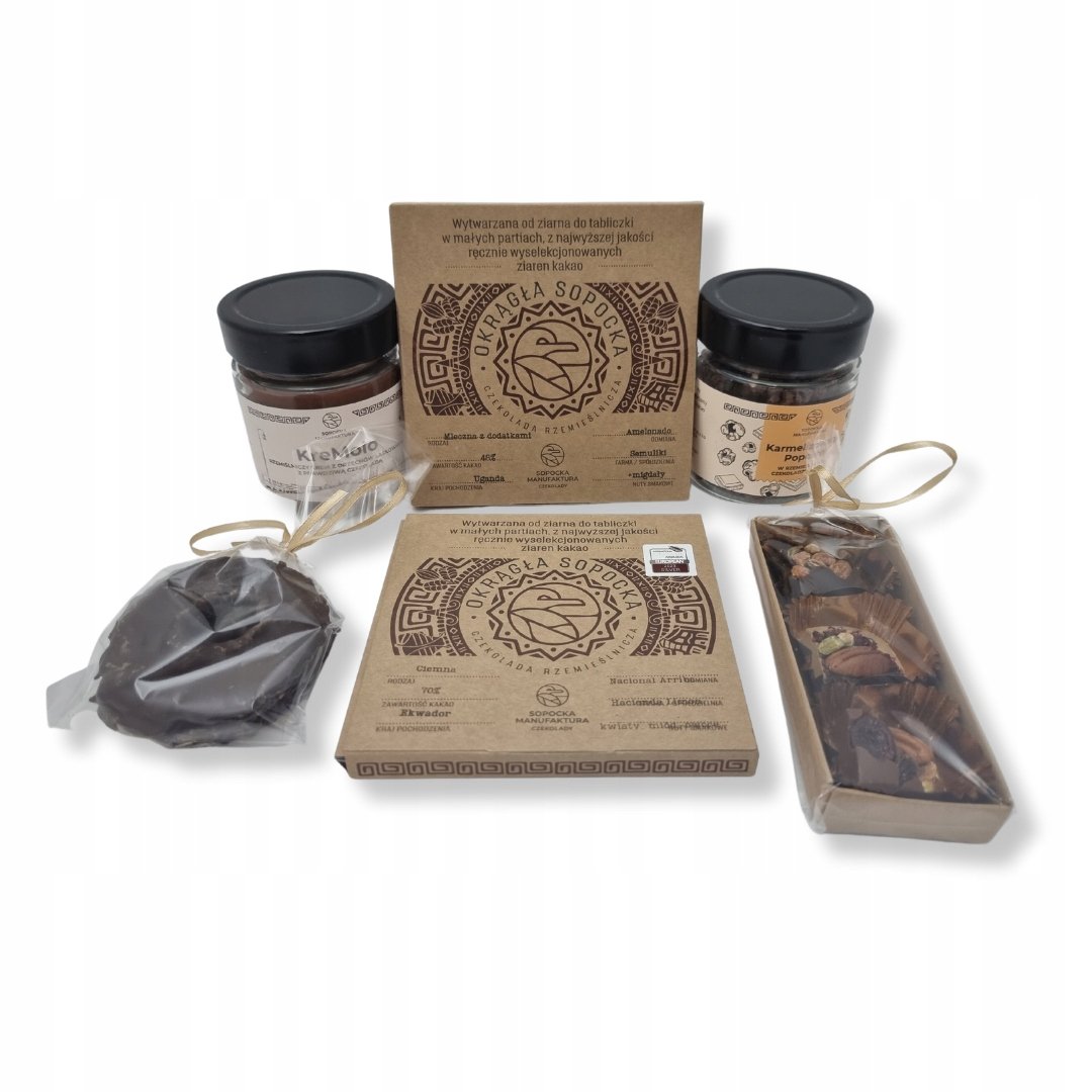 Box Zestaw Prezentowy Średni Czekolada Prezent