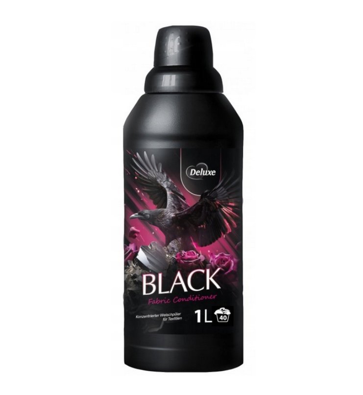 Deluxe Płyn Do Płukania Tkanin 1L Diamant Black