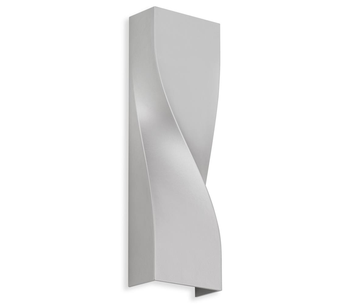 Telefunken 312704TF-LED Kinkiet zewnętrzny 2xLED/5,5W/230V IP44 srebrny