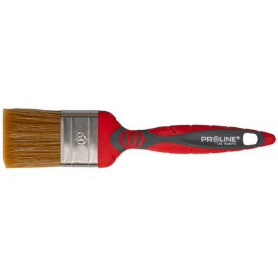 Pędzel płaski Premium 30mm rączka 2K-TPR, SS, Uniw. Proline