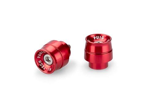 Puig 21450R Przeciwwagi Kierownica Model Speed Czerwony