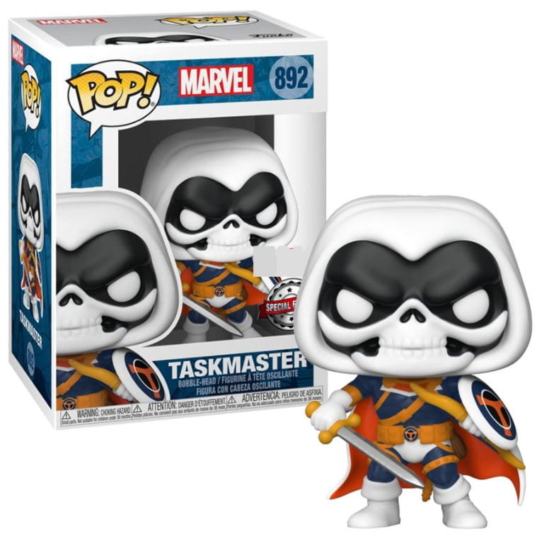 Funko POP! Marvel, figurka kolekcjonerska, Taskmaster, Special Edition, 892