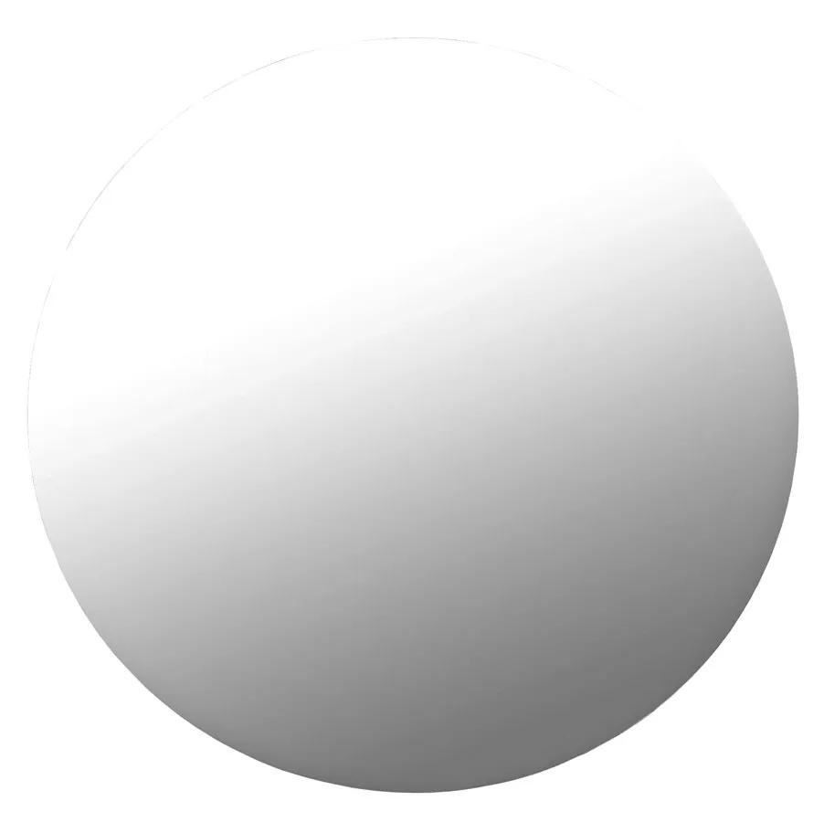 Okrągłe nowoczesne lustro ścienne 80 cm bez ramy R7-B03