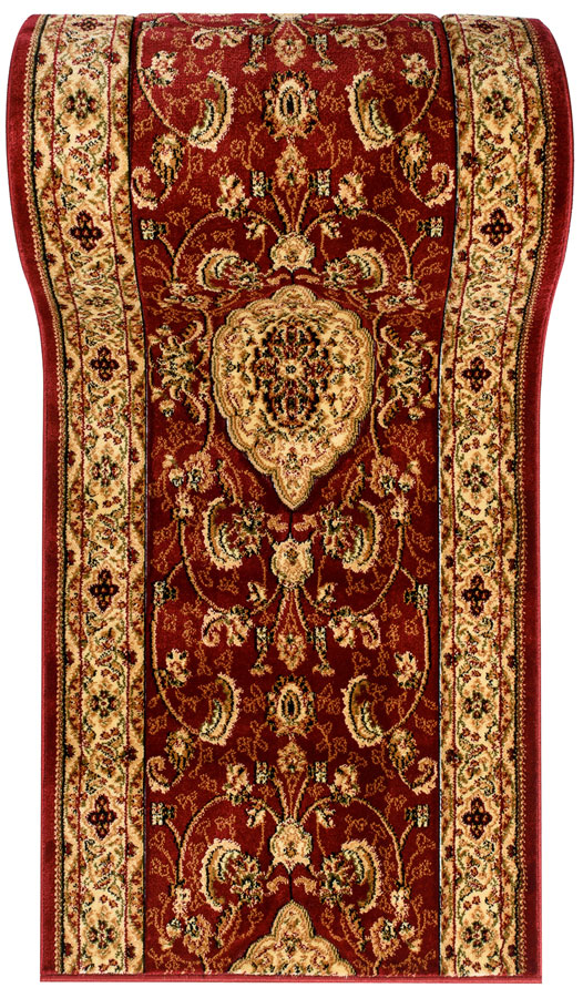 Czerwony elegancki chodnik rustykalny R2-M01