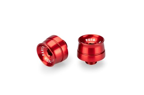 Puig 21602R Przeciwwagi Kierownica Model Speed Czerwony