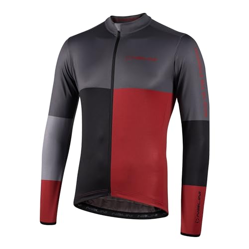 NALINI New LS Coffee Jersey Długi sweter Męski