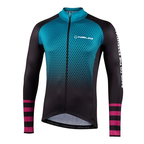 NALINI New LS Stripes Jersey Długi sweter Męski