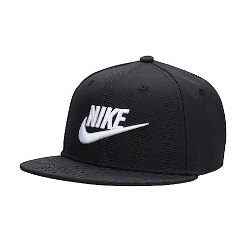 Nike FB5081-010 K NK DF PRO cap S FB FUT Czapka z daszkiem Unisex Dziecko Czarny/Biały Rozmiar 1SIZE