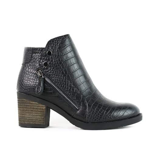 CHATTAWAK Damskie 12LIVORNONOIR40 botki, czarne, 40 EU, czarny, 40 EU