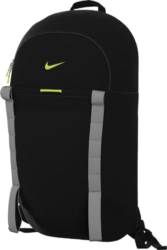 Nike Plecak unisex Hike Daypack, Black/Particle Grey/Atomic Green, DJ9678-010, MISC, Black/Particle Grey/Atomic Green, 24 Lang, sport