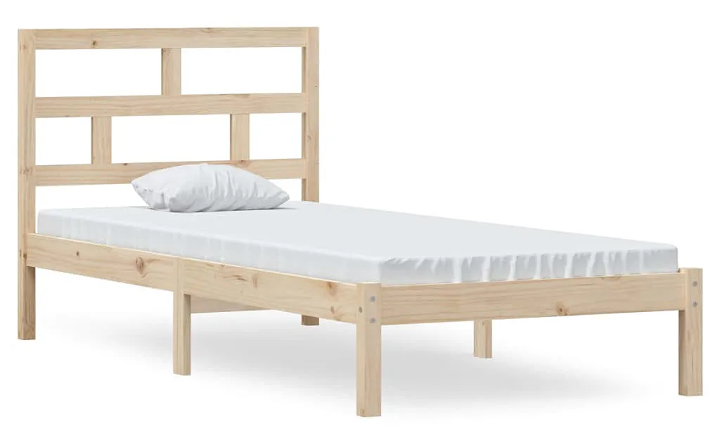 Pojedyncze łóżko z naturalnej sosny 90x200 N7-Z99