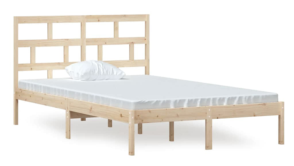 Łóżko z naturalnego drewna sosny 120x200 - Adia 4X