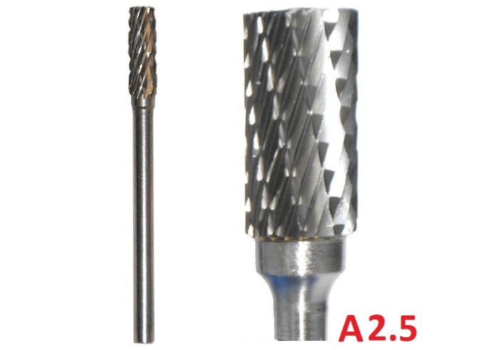 FREZ PILNIK OBROTOWY TYP A X 2,5 x 10 CHWYT 3 VHM