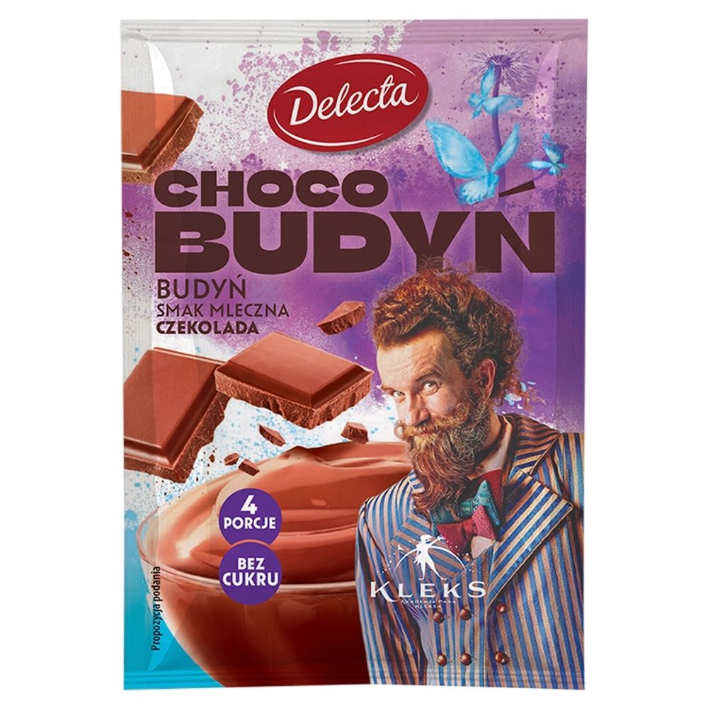 Delecta Kleks Budyń smak mleczna czekolada 42 g