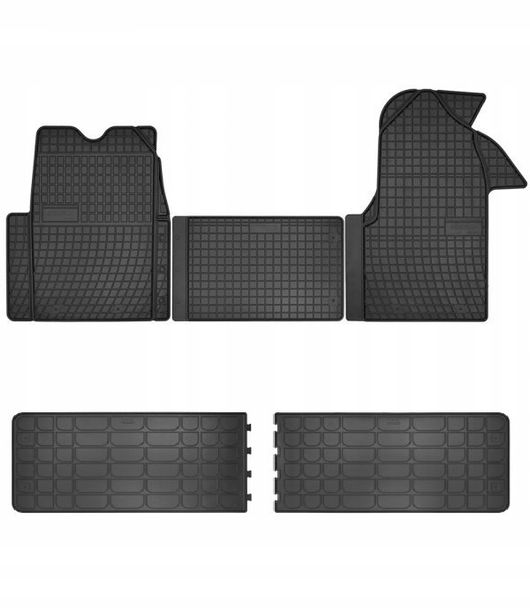 DYWANIKI GUMOWE RENAULT Master 2 1998-10 2 rzędy B