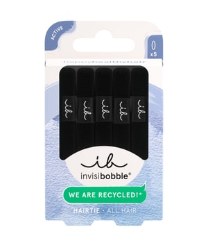 Invisibobble WE ARE RECYCLED! Black 5pc Gumka do włosów 1 szt.