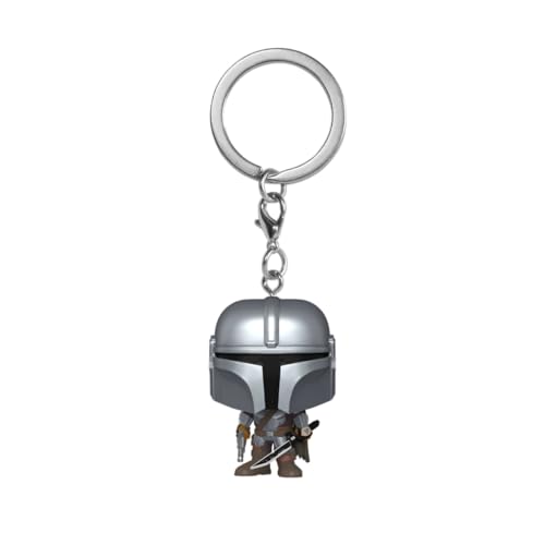 Funko Pop! Brelok: Star Wars: the Mandalorian Nowość Brelok - Kolekcjonerska mini figurka - Wypełnienie pończoch - Pomysł na prezent - Oficjalny towar - Fani TV - Wystrój plecaka