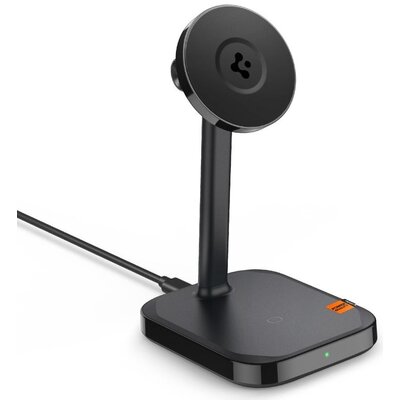 Ładowarka indukcyjna SPIGEN PF2100 Arcfield Magnetic Magsafe Dual Czarny