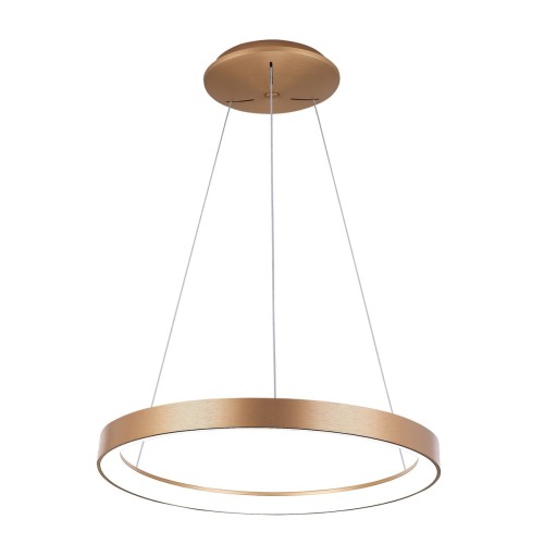 Vico D78 lampa wisząca 1xLED/60W złota PND-53675-078RPC-GD-3KS4K-TRDIMM