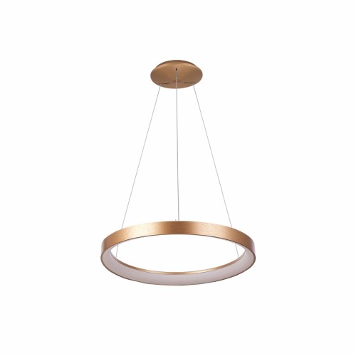 Vico D48 lampa wisząca 1xLED/38W złota PND-53675-048RPC-GD-3KS4K