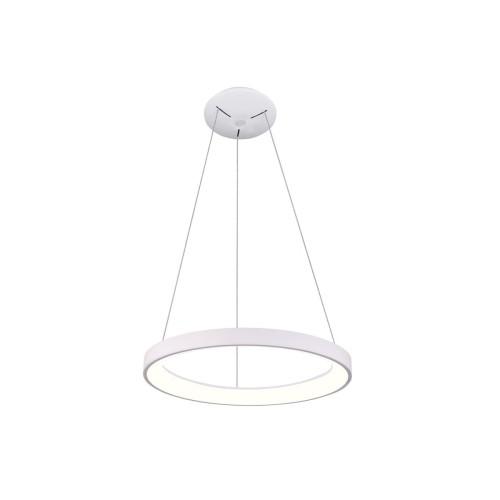 Vico D48 lampa wisząca 1xLED/38W biała PND-53675-048RPC-WH-3KS4K