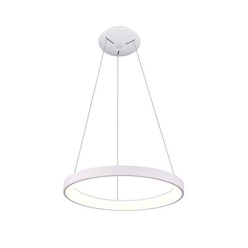 Vico D58 lampa wisząca 1xLED/48W biała PND-53675-058RPC-WH-3KS4K-TRDIMM