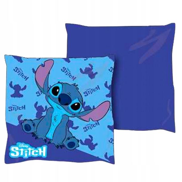 ﻿PODUSZKA LILO&STITCH Z MIKROFIBRY dwustronna z wypełnieniem 40x40cm