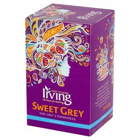 IRVING herbata CZARNA Sweet Grey earl grey 20 Kopert