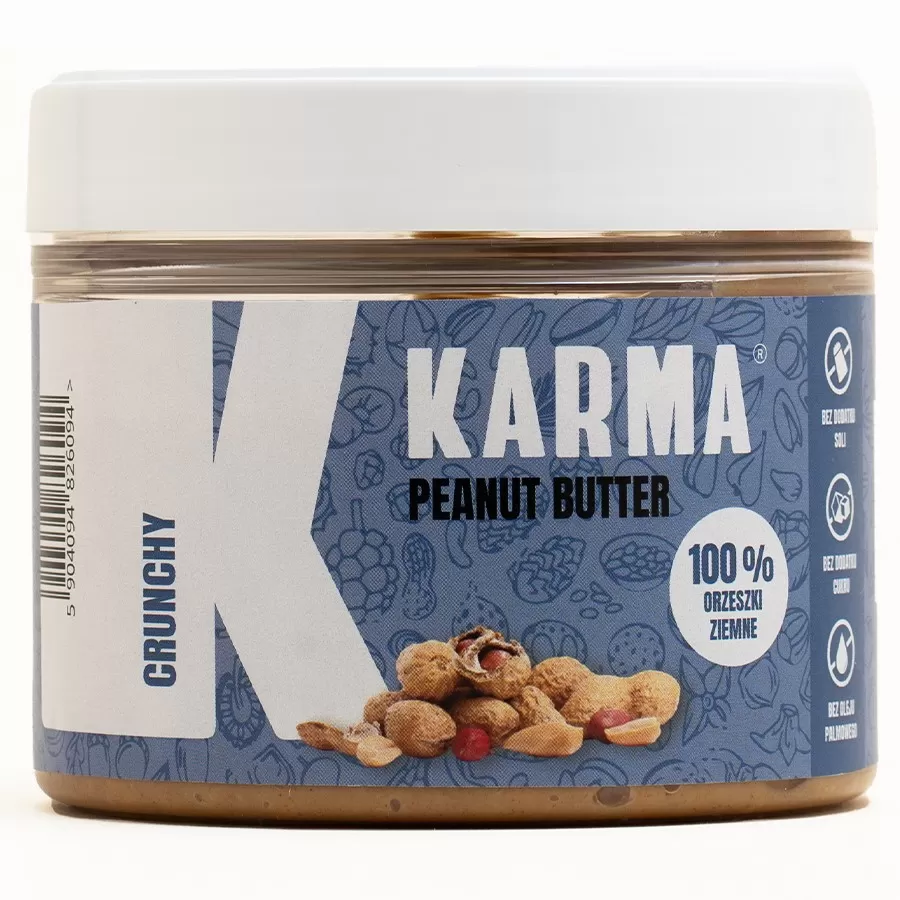 Karma Pasta z orzeszków ziemnych Crunchy 250 g