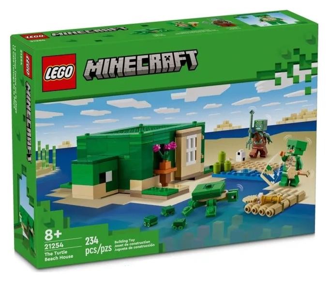 LEGO 21254 Minecraft Domek na plaży żółwi